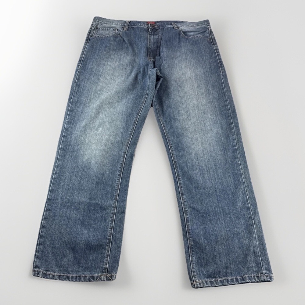 Sean John Relaxed Hamilton Jeans Mens 40x32 Blue Denim Pants Y2K Baggy Skater